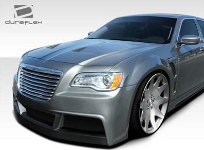 Duraflex Brizio Front Bumper 11-18 Chrysler 300-300C